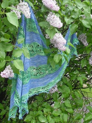 Jacaranda Shawl