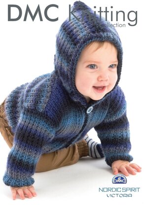 Baby Boy's Cardigan in DMC Nordic Spirit Victoria - 15070L/2