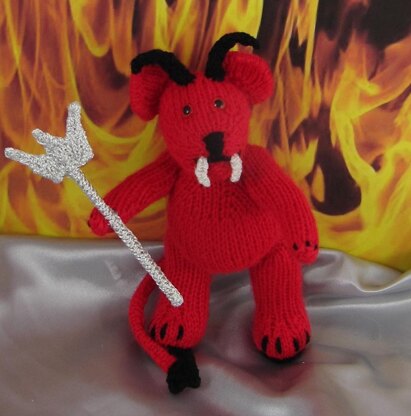 Red Devil Teddy Bear