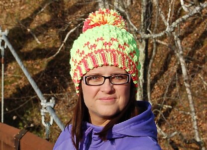 "Just Leafy" Ski Hat & Slouch