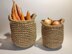 Jute Basket With Handles (2 sizes)