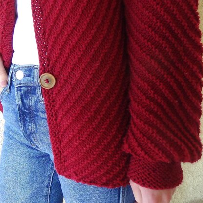 The Bordeaux Cardigan