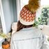 Hello Pumpkin Mosaic Hat