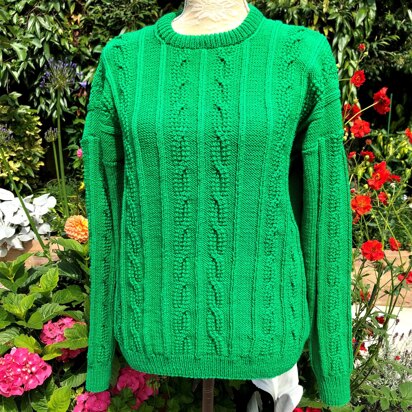 Cabled DK Sweater