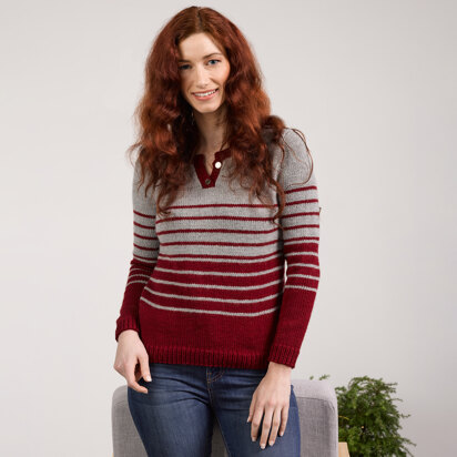 1168 Arborvitae - Sweater Knitting Pattern for Women in Valley Yarns Amherst