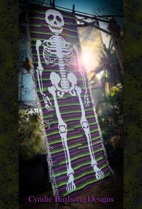 Sir Skelly Bonesington wall hanging