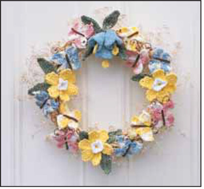Celebrate Spring Wreath in Lily Sugar 'n Cream Solids