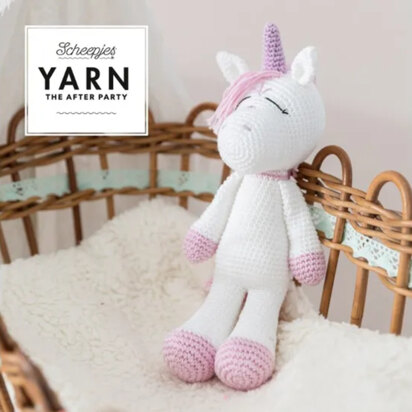 Unicorn Toy in Scheepjes Catona - Downloadable PDF