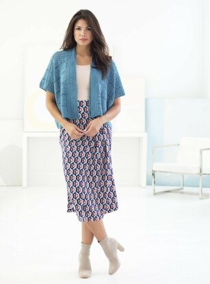 Zen Cardigan in Lion Brand Coboo - L70144 - Downloadable PDF