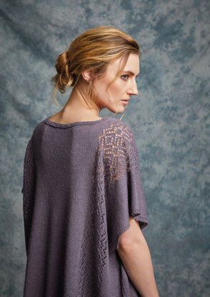 Okra Poncho in Rowan Fine Lace - ZB298-00005-FR - Downloadable PDF