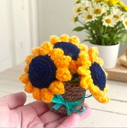 Sunflower Basket