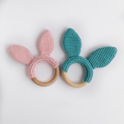 Bunny ears teether