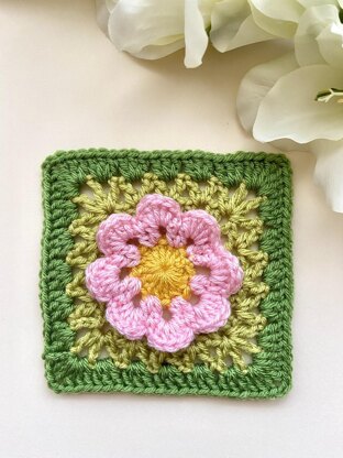 Flower Power Granny Square