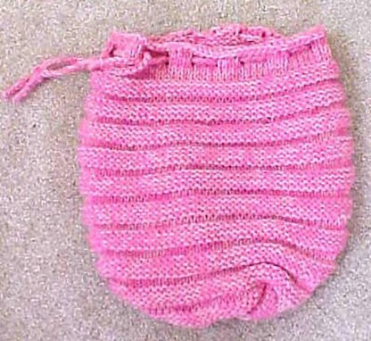 Knit Barrel Bag