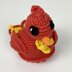 Ashley the Phoenix Scrubby Amigurumi