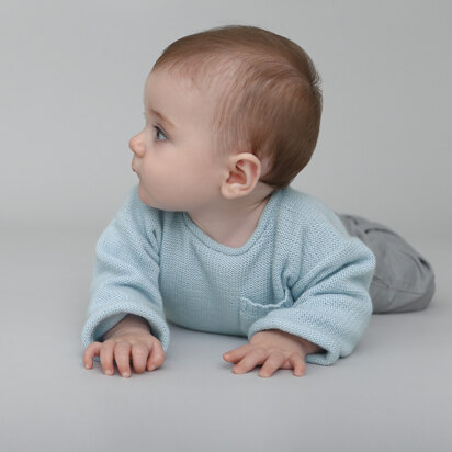 Sweater in Phildar Partner Baby - Downloadable PDF