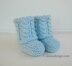 Cabled Baby Booties