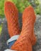Seed Fall Moon Socks