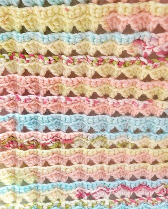 Flower Boxes Baby Blanket