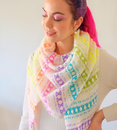 Beautyberry Shawl