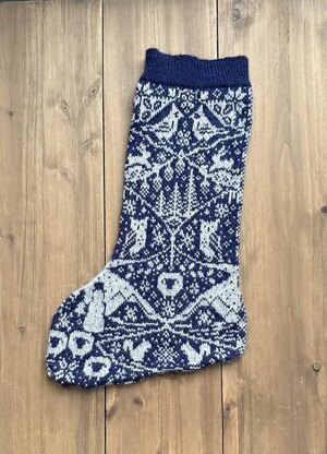 Winter Whimsy stocking