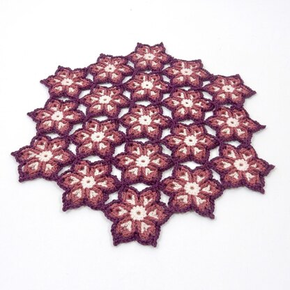 Sumana JAYG Motif for Coasters, Shawls, Blankets