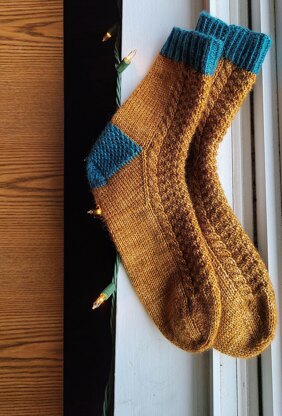 Winter Sun Socks