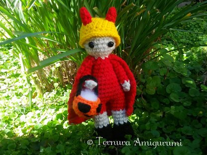 Crochet pattern Halloween devil