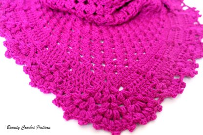 Raspberry Shawl