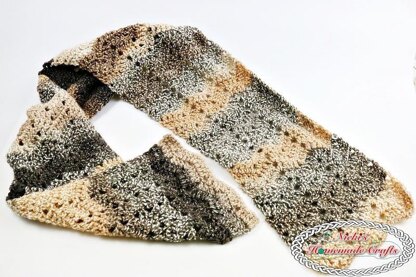 Hazel Chevron Scarf