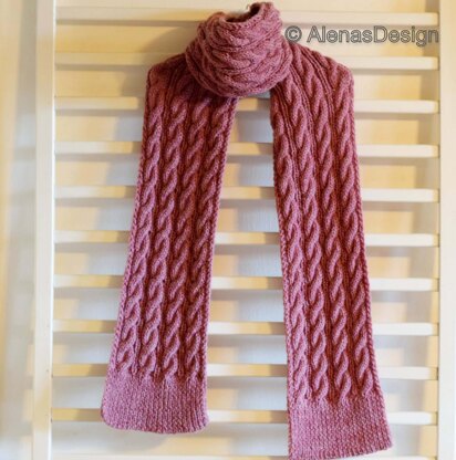 Travis Cabled Scarf
