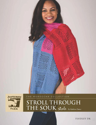 Stroll Through The Souk Stole in Juniper Moon Farm Findley DK - 14486 - Downloadable PDF