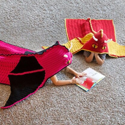 Hooded Dragon Blanket