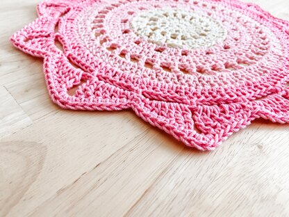 Magnolia Mat Crochet Pattern