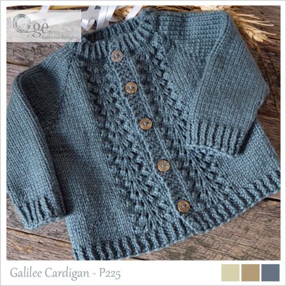 OGE Knitwear Designs P225 Galilee Cardigan PDF
