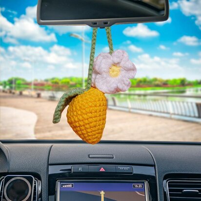 Mango And Daisy Car Hanging