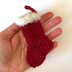 Mini Christmas stocking ornament