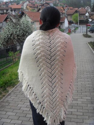 Shawl fish bone