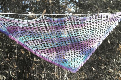 Lacy Triangle Shawl