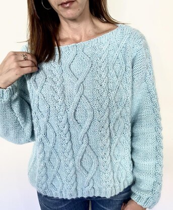 Casual Cable Pullover