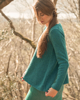 Rathbone Jumper in The Fibre Co. Arranmore Light - Downloadable PDF