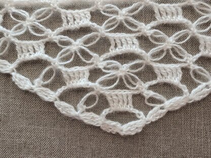 Crochet Shawl Pattern/Chart #62