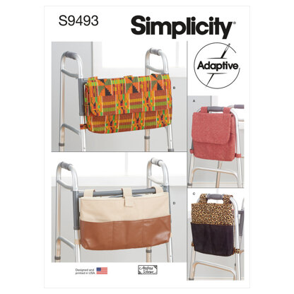 Simplicity Walker Bags S9493 - Sewing Pattern, One Size
