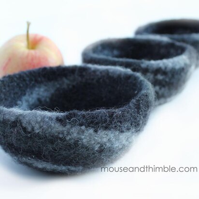 Felted Nesting Bowls 2545