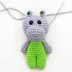 Amigurumi hippo