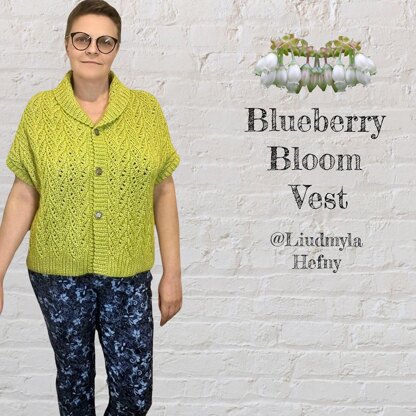 Blueberry Bloom Vest