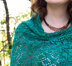 Bridgeward Leaves Shawls in SweetGeorgia Merino Silk Lace and Merino Silk Fine - Downloadable PDF