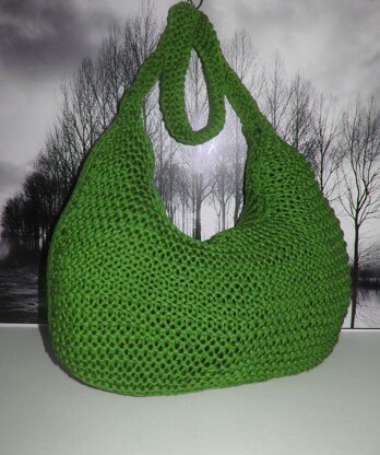 Superfast Garter Stitch Super Slouch Bag