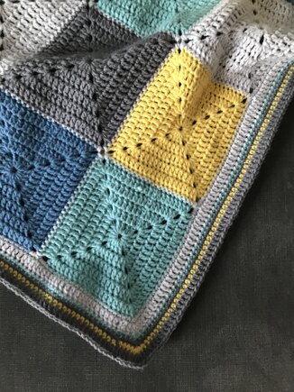 Solid Square Blanket #3