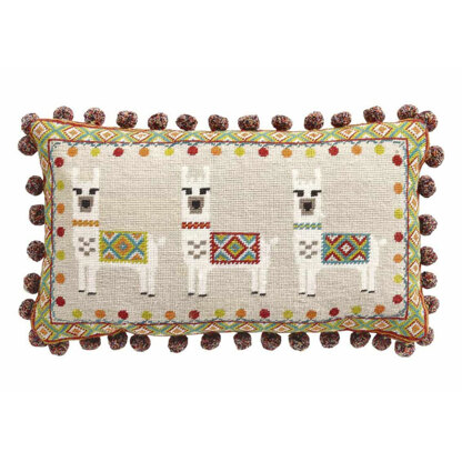 Historical Sampler Company Llama Needlepoint Kit - 47 x 28 cm